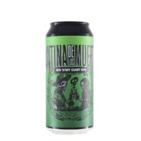 Lata de Maiku Brewing La Cantina de los Muertos 2025, Double West Coast IPA artesanal de 44 cl.