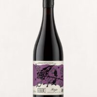Botella de El Retro Gogoko 2025, vino tinto de Rioja elaborado mediante maceración carbónica con Tempranillo.