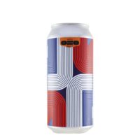 Lata de Oso Brew Upgrade, cerveza artesanal New England IPA elaborada en colaboración con Factory Brewing y Pretty Decent Beer Co.