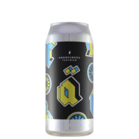 Lata de Garage Beer Co Andreubräu, cerveza artesana Festbier de Barcelona.