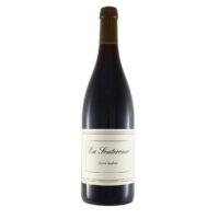 Botella de Hervé Souhaut La Souteronne, vino tinto de Gamay de la Ardèche (Francia).