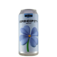 Lata de Oso Brew Serendipity, cerveza artesana NEIPA de Madrid.
