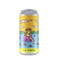 Lata de SanFrutos La Ninfa, cerveza artesana Triple Fruit Gose con frutos rojos de Segovia.